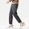 Casual long pants, spring and autumn combed cotton men's pants, loose straight cargo pants, men's versatile tapered pants, trendy Application Scenario